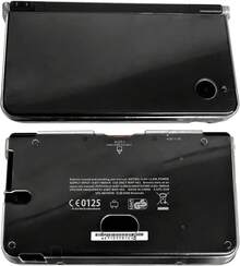 Transparent Hard Crystal Game Case Clear Cover Shell For NDSi LL NDSiXL / DSI XL LL - 透明的 - 查看 5