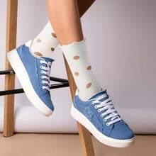 Women Striped Socks, Cute Ankle Calf Sock For Women Cotton Knit Size 5-9, Medium Casual Women's Novelty Socks{Inchsize_nameinch:Inch5-9inch,Inchcolor_nameinch:InchDotsBlackGreyBrownPurpleBeigeinch} - 棕色 - 查看 8