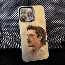Funda de Teléfono Singer M-Morgan Wallen para 17,16,15,14,13,12,11,Pro,Max,Plus, Antigolpes Negra Mate Dura - z3 - Ver 4