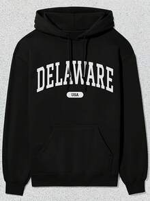 Delaware Hoodie USA Collegiate Hooded Sweatshirt Uni,Autumn/Winter Hoodie Autumn Set - 款式25 - 查看 1