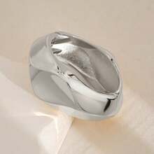 1. Bracelete Vintage Âmbar Tie Dye Acrílico Largo, Bracelete de Resina Transparente Liso, Bracelete Geométrico de Metal Liso Losango