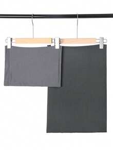 2pcs Women's Viscose Hijab Scarf Set, Wide Hem Solid Color Base Cap, Fashion Breathable Long Scarf, Elegant Comfortable Jersey Hijabs, Suitable For Daily Headscarf Abaya Accessories Women Veil