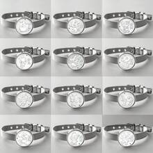 1 Pc The 12 Chinese Zodiac Animals Stainless Steel Aromatherapy Bracelet Diffuser Jewelry Adjustable Essential Oil Diffuser Perfume Bracelet Strap Bracelets - Silver - View 4
