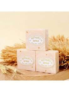 MORE BEAUTY 12 PCS Jabón De Arroz Tailandes Para Cuerpo, Cara, Mano Limpieza Profunda - Blanco - Ver 5