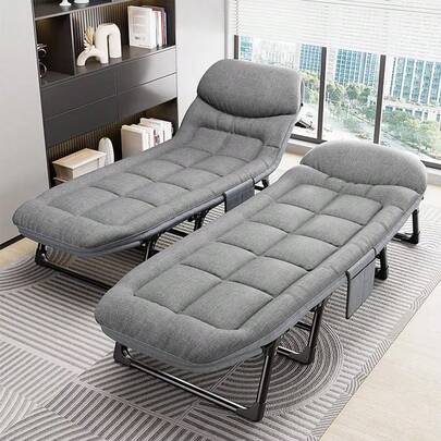 Newly Upgraded And Reinforced 8-Legged Support Storage Bed/Folding Bed/Nap Bed, With Multiple Adjustable Settings, Versatile For One Bed, Suitable For Sitting And Leaning To Meet Different Needs And Enjoy Comfortable Nap Time