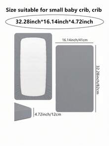 2件套柔软透气纯棉婴儿床单，新生儿必备