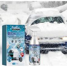 100ml Car Deicing Spray, Windshield Cleaner, Quickly Melts Ice And Frost, Efficient Formula Penetrates And Dissolves Ice, Shortens Deicing Time, Gentle On Car Paint And Glass Surface - Multicolor - View 9