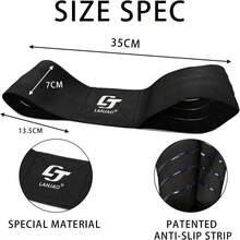 Grip Trainer 2 Pack With Swing Correcting Arm Band, Training Aid, Grip Kit, Grip Trainer Club To Help Train Correct Hand Position - màu đen - Xem 3