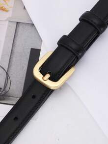 Fashionable Genuine Leather Skinny Belt, Decorative Belt For Photo Shoot, High-Quality Waist Belt Suitable For Jeans - Multicolor - View 8