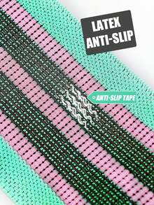 أشرطة المقاومة لتنشيط الأرداف والأرداف والساقين، أشرطة المقاومة للياقة البدنية والتمارين الرياضية - متعدد الألوان - مشاهدة 4