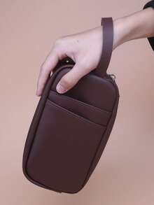 Casual Minimalist Zipper Wallet Handbag Can Hold Phone Passport Coins For Women Wallet Mini Wallet Purse Wallet Small Wallet Wristlet Wallet Purses For Woman Wallet For Ladies For Men Money Wallet