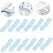 12 Piezas Elevadores Inodoro Accesorios de Toilet Lifter Uso Hogar y Oficina - azul - Ver 9