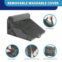 3PCS Wedge Pillow Set Memory Foam Adjustable Bed Acid Reflux Pillow For Orthopedic Post Surgery Leg Head And Back... - Gray-3PCS - View 11