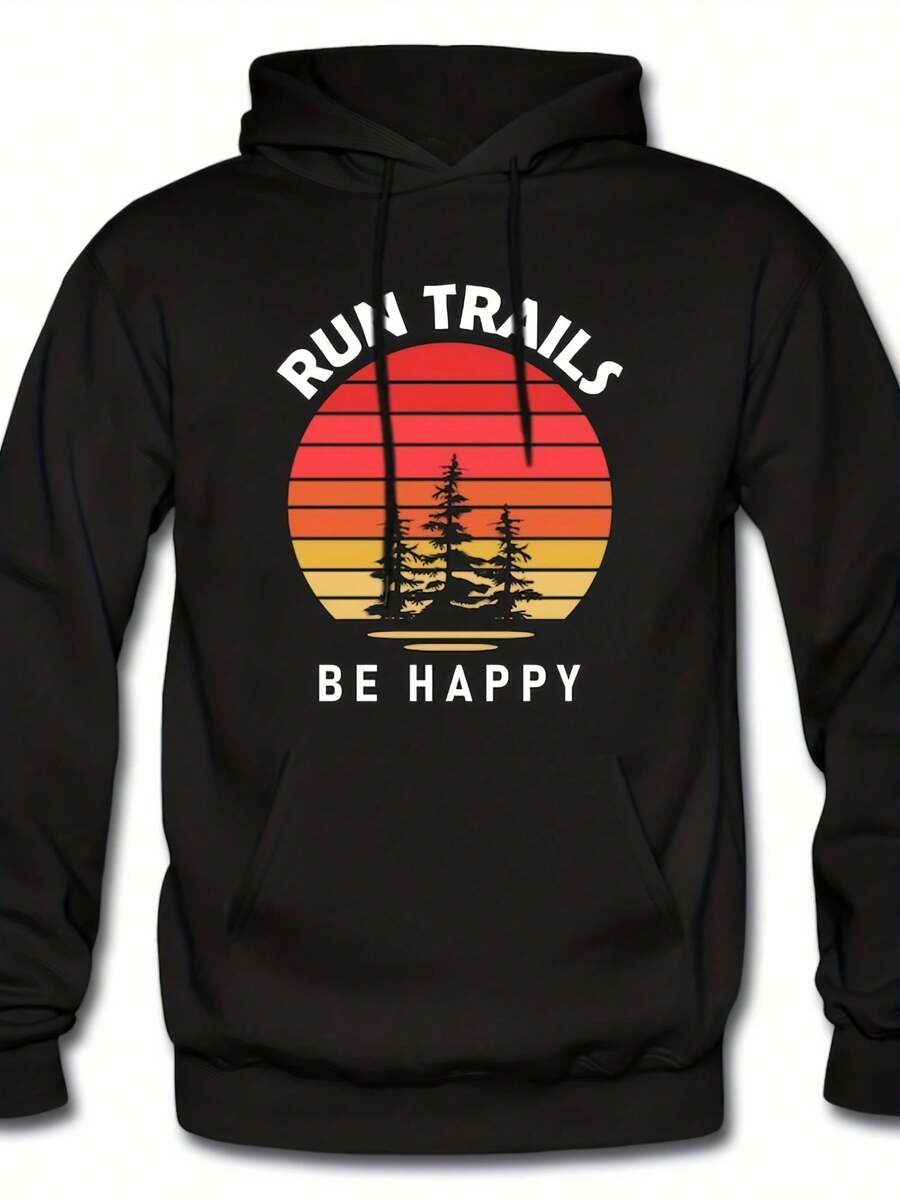 Trail Runner Hoodie. Trail Runner Pullover. Trail Runner Sweater. Running Pullover. Running Hoodie. Trail Runner Clothing. Running #OH458,Autumn/Winter Hoodie Autumn Set - 款式14 - 查看 1