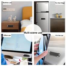 Car-Mounted Magnetic Phone Holder: A Creative, Strong-Magnet, Slip-Resistant, Metal Automotive Navigation Multi-Functional Holder