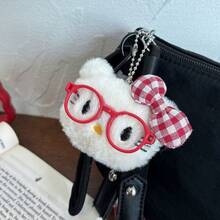 三丽鸥小猫毛绒公仔钥匙扣、包包配饰、生日礼物、家居装饰、卧室装饰、派对礼品、纪念吊坠 - 彩色 - 查看 5