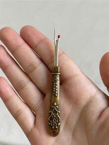 4/1 قطعة - مزيل الخياطة الأنيق، أداة إزالة الغرز، مزيل الخيط، مزيل الخياطة المعدني للخياطة اليدوية والتريكو والأعمال اليدوية - قاطعات الخيط السهلة - متعدد الألوان - مشاهدة 8