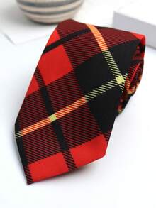 1pc Unisex Christmas Necktie, Suitable For Casual, Street, Daily, Party, Gift - Multicolor - View 27