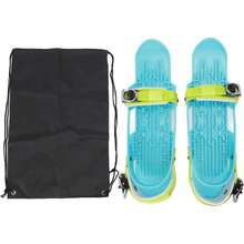 迷你短滑雪溜冰鞋，户外滑雪短雪鞋，雪刀，滑雪板，可调节户外滑雪鞋，冬季鞋，冬季运动滑雪装备