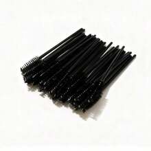 100 Stücke/50 Stücke/30 Stücke/20 Stücke/2 Stücke Einweg-Wimpernbürsten, Mascara-Bürsten, Wimpernbürste, für Wimpernverlängerungen, Augenbrauen, Lidschatten, Make-up Zubehör Set, Augenbrauenbürste, Lidschattenbürste, Bürste, Geschenke - Schwarz - Übersicht 11