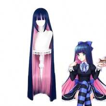 Panty & Stocking With Garterbelt Stocking Cosplay Wig - Anime Character Wig With Realistic Scalp Top - Multicolor - View 5