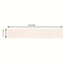 1 pieza Camino de mesa rectangular de poliéster con diseño impreso de luna y estrellas, adecuado para festivales, reuniones y decoración del hogar árabes/islámicos