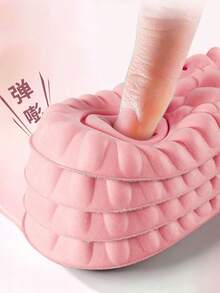 1 pereche de branțuri interioare simple gri, tip nor, moi, respirabile, confortabile, care absorb umezeala, inodor, potrivite pentru studenți, adolescenți, sport, absorbante de șocuri, elastice, flexibile, unisex, potrivite pentru alergare, baschet, ținute casual, studenți, diverse ocazii, pot fi asortate cu pantofi sport, casual și pantofi sport. - Multicolor - Vizualizare 4