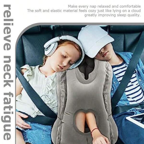 Travel Pillow,With Storage Bag,Airplane Pillow,Office Nap Pillows,Travel Accessories With Neck Support, For Lon...