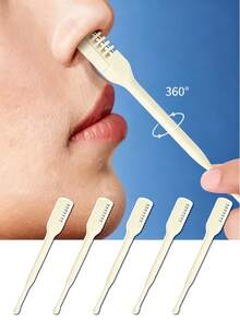 360° Rotary Manual Nose Hair Trimmer - Convenient, Precise, Comfortable Trimming Experience, Easily Trims Hard-To-Reach Nose Hair