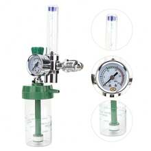 Máquina de oxígeno médico, reductor de presión práctico constante, portátil compacto  para instituciones de investigación científica minera de inhalación de oxígeno industrial - Verde - Ver 9