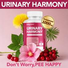 [Megneta | Urinary Cleanse] Megneta | Urinary Tract Cleanse Supplement For Women | 60 Capsules With D-Mannose, Cranberry, Dandelion, Hibicus Flower & Saw Palmetto, Pumpkin Seed - One bottle - Trial stage - 查看 3
