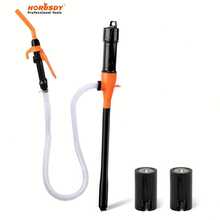 1 Piece Portable Fuel Pump, Multipurpose Plastic Siphon Fuel Transfer Pump, Electric Fuel Pump For Fuel, Water, Liquid Transfer, Battery Not Included Auto Repair Tools & Equipment Fuel Delivery & Lubrication Products Funnels Auto Parts, Car Supplies > Car Repair Tools > Vehicle Repair Workshop Equipment > Fuel Transfer Pumps - Multicolor - View 3