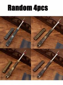 4/1 قطعة - مزيل الخياطة الأنيق، أداة إزالة الغرز، مزيل الخيط، مزيل الخياطة المعدني للخياطة اليدوية والتريكو والأعمال اليدوية - قاطعات الخيط السهلة - متعدد الألوان - مشاهدة 10