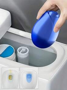 Automatic Toilet Cleaner, Long-Lasting Fragrance Blue Toilet Cleaning Tool, Suitable For Tank And Toilet, Powerful Cleaning, Easy To Use, Cleaning Supplies, Home Goods - Multicolor - View 2