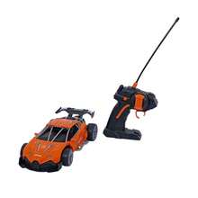 Coche de carreras de control remoto, juguete motorizado para niños y adultos, alta velocidad y maniobrabilidad, controles intuitivos y batería recargable, diseño deportivo, recomendado para competencias, recreación y coleccionistas de autos. - Naranja - Ver 2