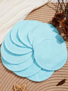 10pcs Reusable Nursing Pads, Innovative One-Way Moisture-Wicking Fabric And 3-Layer Washable Breast Pads - Multicolor - View 2