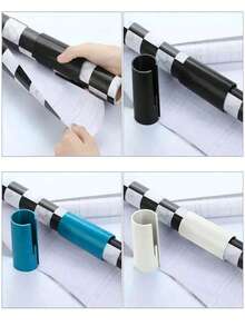 1pc Holiday Gift Wrap Cutter - Portable Mini Paper Trimmer, Packaging Scissors, Round Tube Paper Cutter, Suitable For Christmas, Halloween, Valentine's Day - Multicolor - View 10