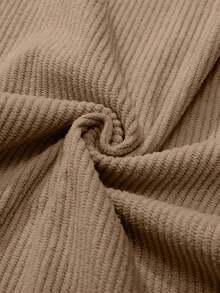 两件套加大码男士灯芯绒直筒裤，休闲纯色宽松版型长裤，适合春秋季穿着。 - 彩色 - 查看 7