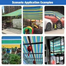 Patio-Specific Sunshade Net: A Sunshade Net Specially Designed For Modern Patio Life. It Is Made Of Dense Material, Which Can Effectively Filter Strong Sunlight And Protect Floors And Furniture. This Outdoor Sunshade Net Is The Key To Improving Patio Comfort And Also A Beautiful Decorative Sunshade Net. - Multicolor - View 6