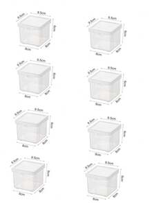 1个透明发饰收纳盒，可收纳发圈、发夹、首饰夹等，也可作为女孩发饰弹力带小盒、节日礼物收纳盒、房间装饰、化妆包、梳妆台、化妆包、收纳盒、化妆品收纳盒、化妆包、化妆品收纳盒、化妆包、洗漱包、桌面收纳盒、化妆包、化妆袋、化妆品收纳盒、化妆袋、首饰盒、化妆刷架、化妆刷架、香水收纳盒、化妆包、女士礼物、圣诞礼物、女士礼物创意、房间装饰 - 無色 - 查看 18