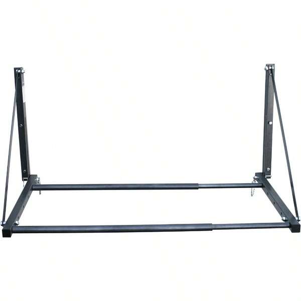 70489 Adjustable Wall Mount Folding Tire Storage Adjust From 32 To 48 Inches Wide Up To 300 Lbs Capacity.