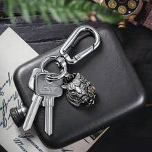 10/20pcs Metal Swivel Snap Hooks, Heavy Duty Durable Keychain Spring Snap Clips, Rotatable Detachable Clips For Paracord, Lanyards, Car Keys, Cameras, Wallets, DIY Keychain Crafts - Keychain - View 6