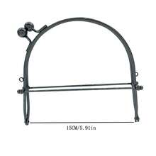 15cm Geldbörse Metallrahmen Geldbörse Schloss Verschluss Handtaschenrahmen Schlüsselband