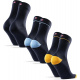 Multicolor (1 azul marino, 1 azul marino/amarillo, 1 azul marino/azul claro