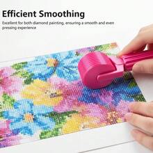 1pc Diamond Painting Rolling Tool, Handheld Diamond Painting Rolling Tool, DIY Craft Tool, Suitable For Diamond Embroidery And Detachable Diamond Painting Accessories
