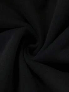 GAME ON Volleyball Hoodie - Black Fleece-Lined Pullover With Volleyball Spikes And 'GAME ON' Print, Warm Winter Sportswear Athletes, Fans, And Casual Wear - Volleyball Enthusiasts TE4Q - Black - View 4