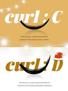 Colash 8-16 mix, Juego de múltiples piezas Rizo: C/D Imitación de piel de visón artificial hecha a mano Injerto de pestañas finas súper ligeras resistentes al agua Pestañas en forma de abanico gruesas y rizadas de larga duración Adecuado para pestañas naturales de anime, regalo para mujeres y niñas Racimos de pestañas, racimos de pestañas, pestañas individuales, pestañas, pestañas postizas, regalos para mujeres, regalos de Navidad. - vistoso - Ver 7