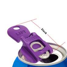 6PCS Colorful Can Tab Openers & Leak-Proof Drink Covers – One-Hand Soda Can Opener And Reusable Protector Caps For Beer, Soda, And Aluminum Cans