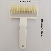 格子滚轮切割器，手动烘焙工具，适用于馅饼、饼干面团、披萨卷、意面切割，糕点网格，滚轮切割器，非常适合制作苹果派皮