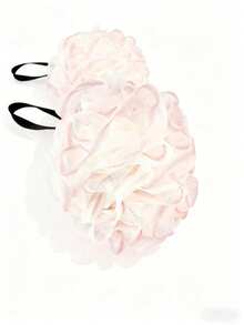 4pcs Floral Pattern Luffa Sponge Set, Includes Hanging Loop, Soft Exfoliating Scrub Ball, Rich Foaming, Gentle Exfoliating Bath Sponge, Back Massage Bubble Bath Ball, Reusable, Suitable For Personal Care Exfoliation And Body Cleansing, Also Suitable For Bathroom Decor, Made Of Skin-Friendly Materials, Essential Bathing Supplies, Durable, Perfect For Home SPA Enthusiasts (Random 4 Colors/2pcs/1pc Set Available) - Multicolor - View 9